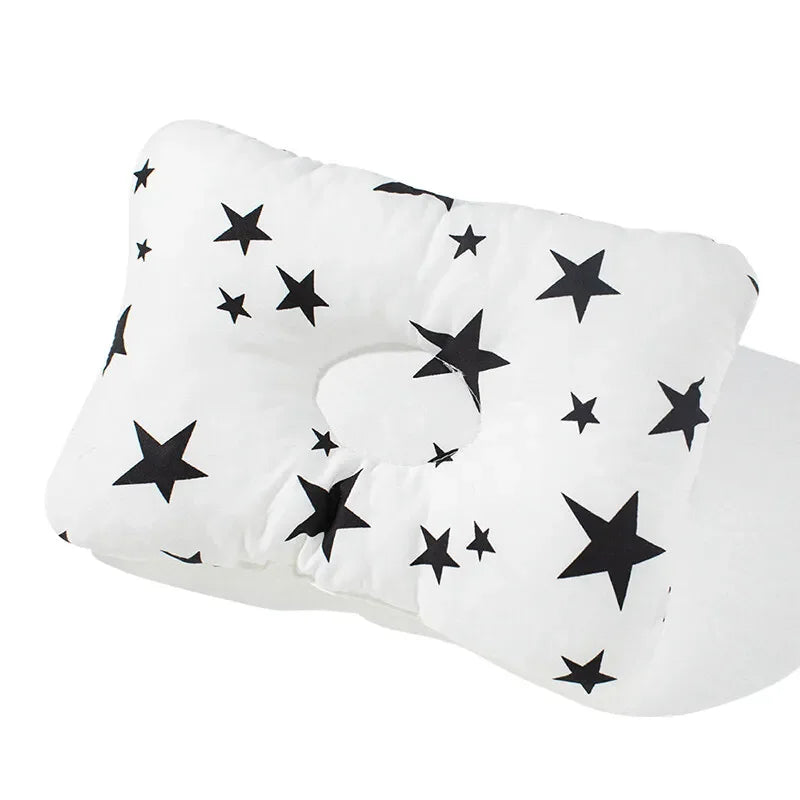 Baby-shaped Pillow with Head Deviation Prevention