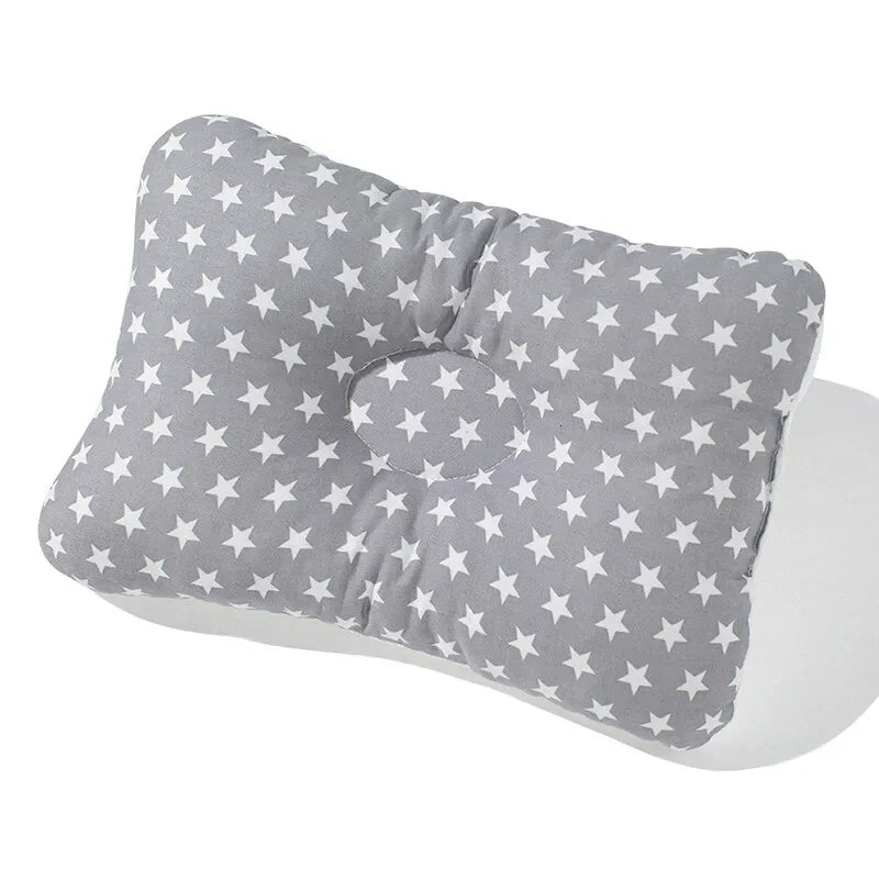 Baby-shaped Pillow with Head Deviation Prevention
