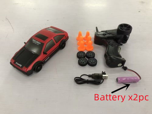 2.4G Drift Rc Car 4WD RC Drift Car Toy Remote Control GTR Model AE86